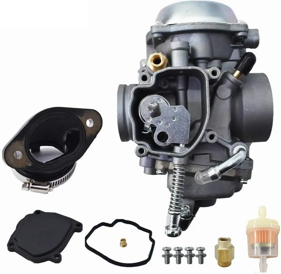 Carburetor for Polaris Hawkeye 400 Ranger 400 425 500 Big Boss 500 Worker 335 Worker 500 Carb W/Intake Manifold