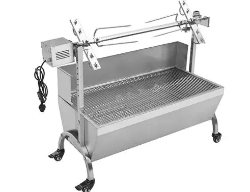 Electric Barbecue Machine BBQ Grill BBQ-7 Roast Whole Lamb or Roast Suckling Pig for carnival Camping and PartyStainless Steel