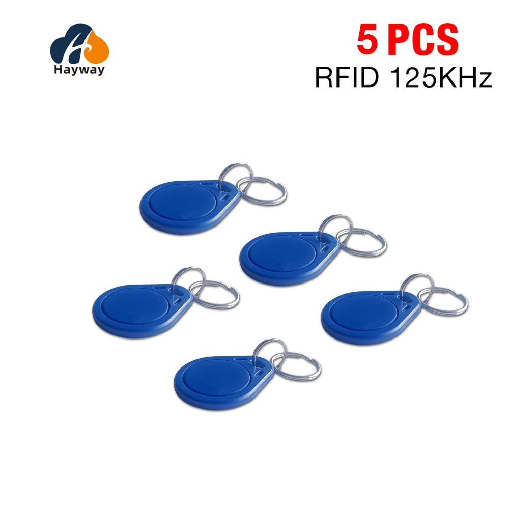 Hayway RFID SmartID 125KHz T5577 regrabable copia cambiable etiqueta insignia clon Compatible HID Token EM4305 llave tarjeta delgada copia escritura