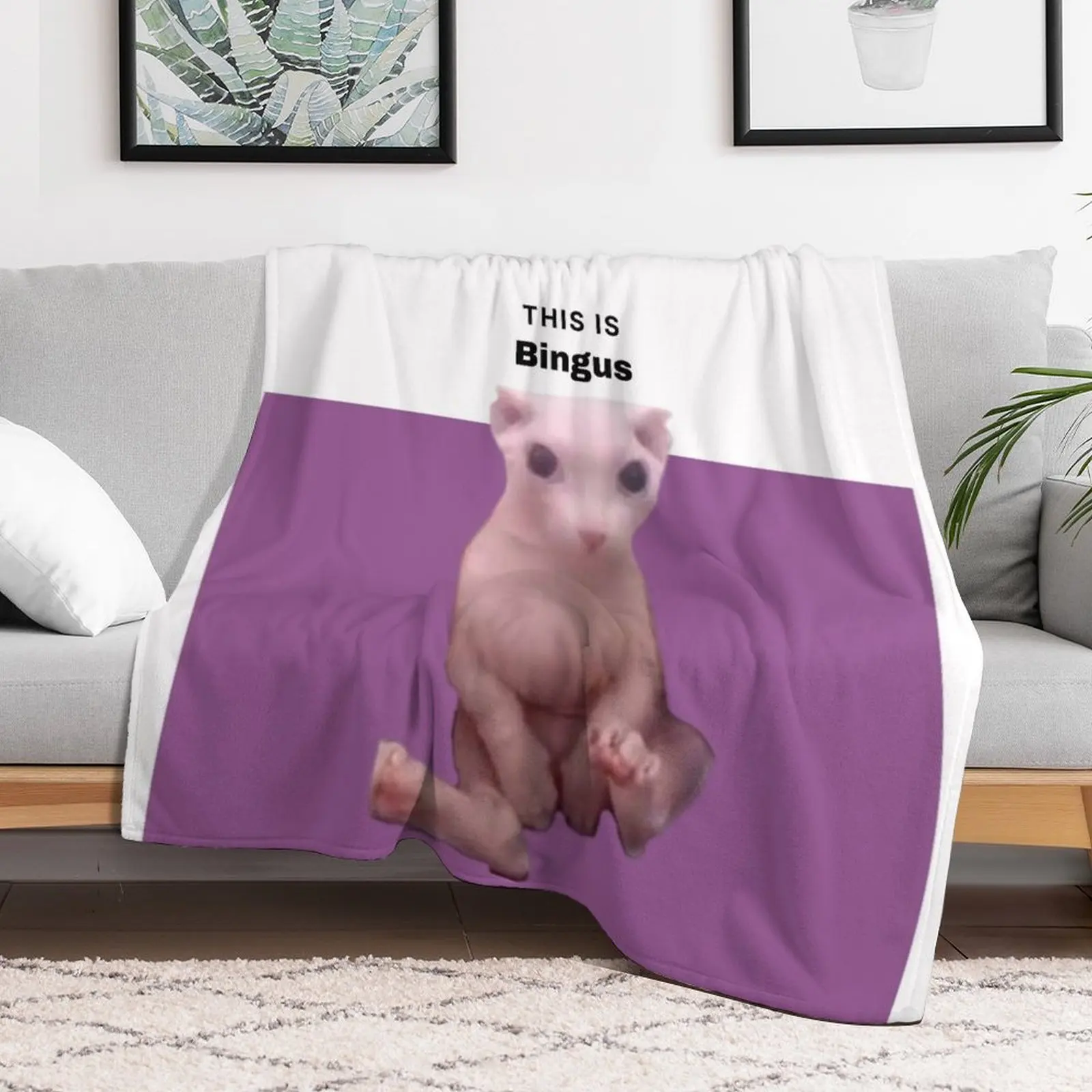 This is Bingus Throw Blanket Luxury St Weighted Blankets