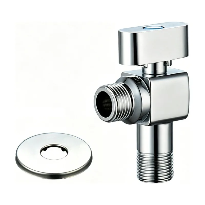SUBMARINE Angle Stop Valve1/4 Turn Shut Off Valve,Cold Water, Suitable For Bathroom And Pipeline