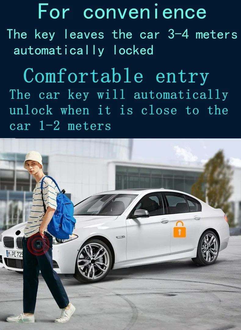 Dodaj bezkluczykowy system startowy samochodu do system zdalnego uruchamiania Volkswagen VW Touareg i komfort system wprowadzania jednym dotkniฤciem