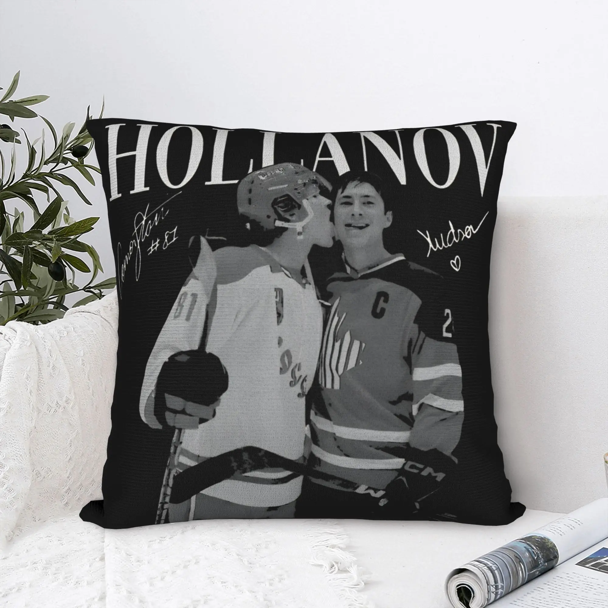 Ilya Rozanov Shane Hollander Heated Rivalry Pillowcase Cushion Cover  Throw Pillow Cover New Style Car Decorations Zipper