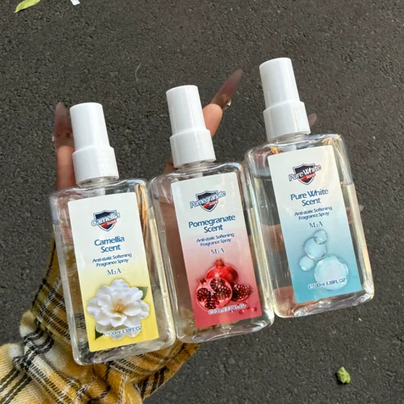 

Антистатический аромат для одежды, стойкий аромат, аромат камелии, граната, спрей, унисекс, свежая дезодорирующая вода, туалетная вода, 100 мл