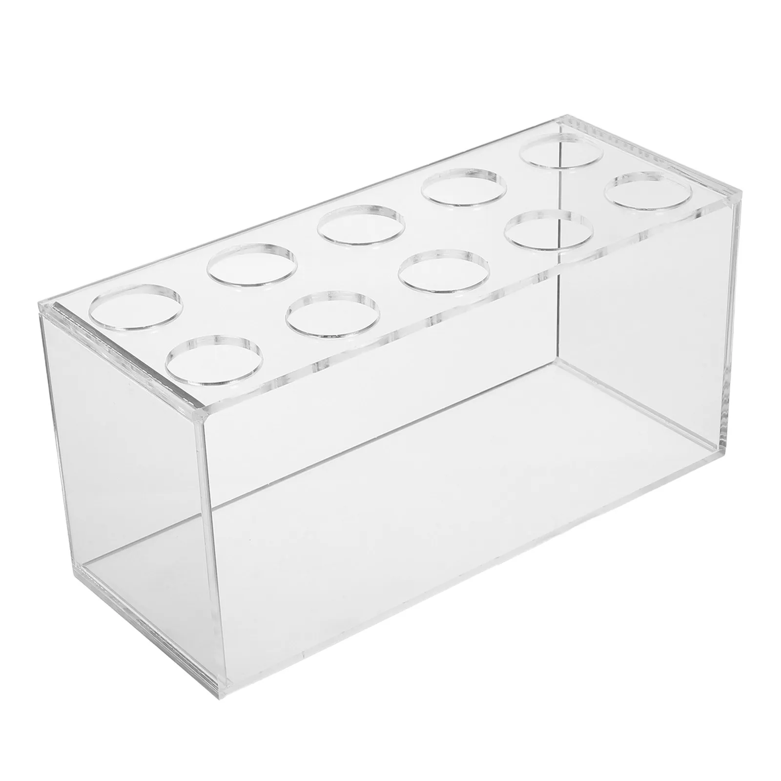 

Efficient Acrylic Inverted Bottle Rack 50ml Tubes Clean Workspace Lab Test Tube Stand Tube Inverted Rack Test Tubes Holder