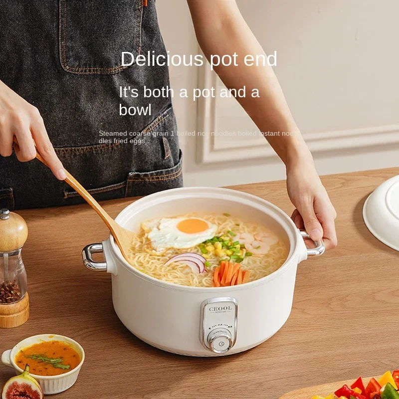 220V 2.5L Electric Cooking Pot Household Home Frying Pan Electric Hot Pot Multi Cooker Noodles Cooking Machine Pot