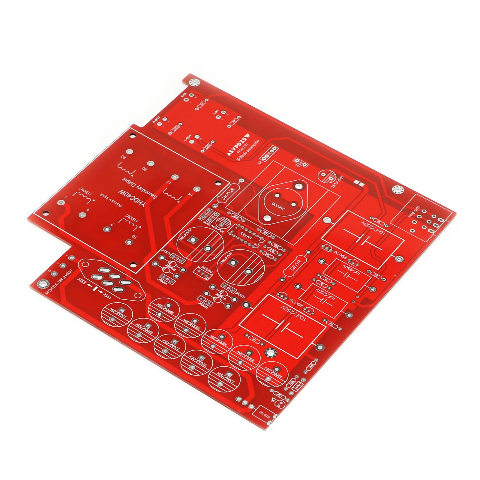 PASS X-B1 Buffered preamplifier Base on PASS B1 BUFFER Preamp circu Bare PCB