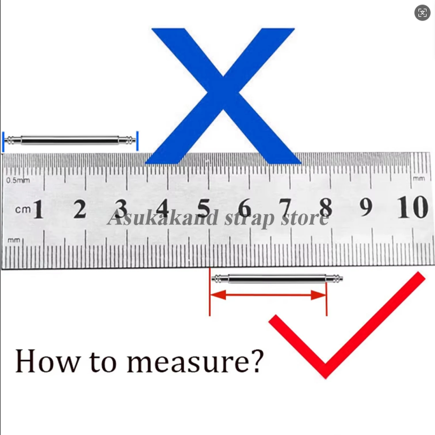 Barre a molla in acciaio inossidabile 316L da 1,5 mm 1,8 mm 2,0 mm per Rolex Water Ghost Diametro Grasso Forte Durevole Perno di collegamento 19,5 20,5 21,5 mm