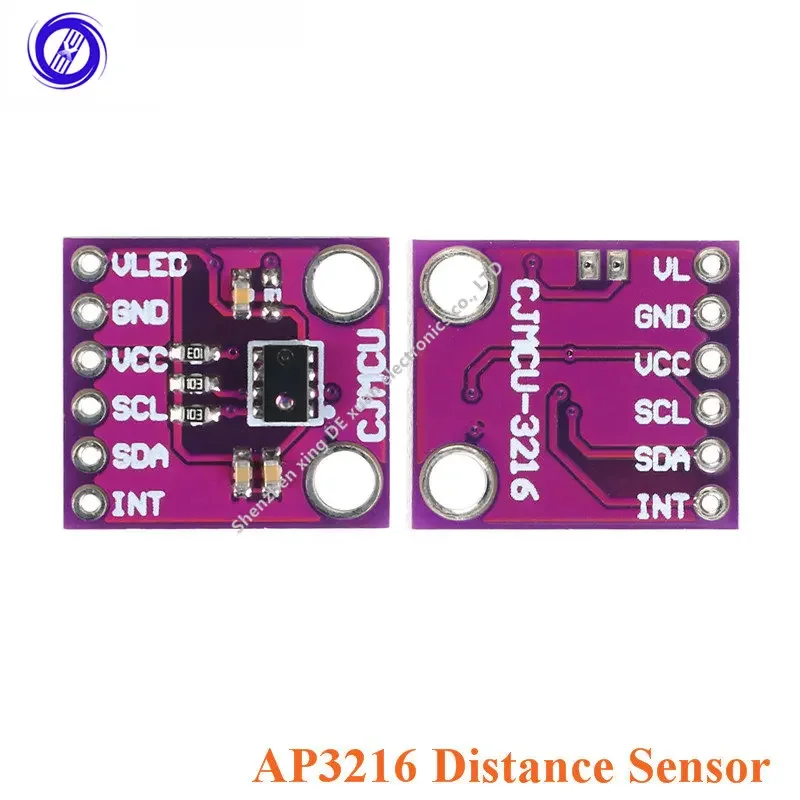 1pcs CJMCU-3216 AP3216 Distance Light Sensor Tester Digital Optical Proximity Module I2C IIC Interface