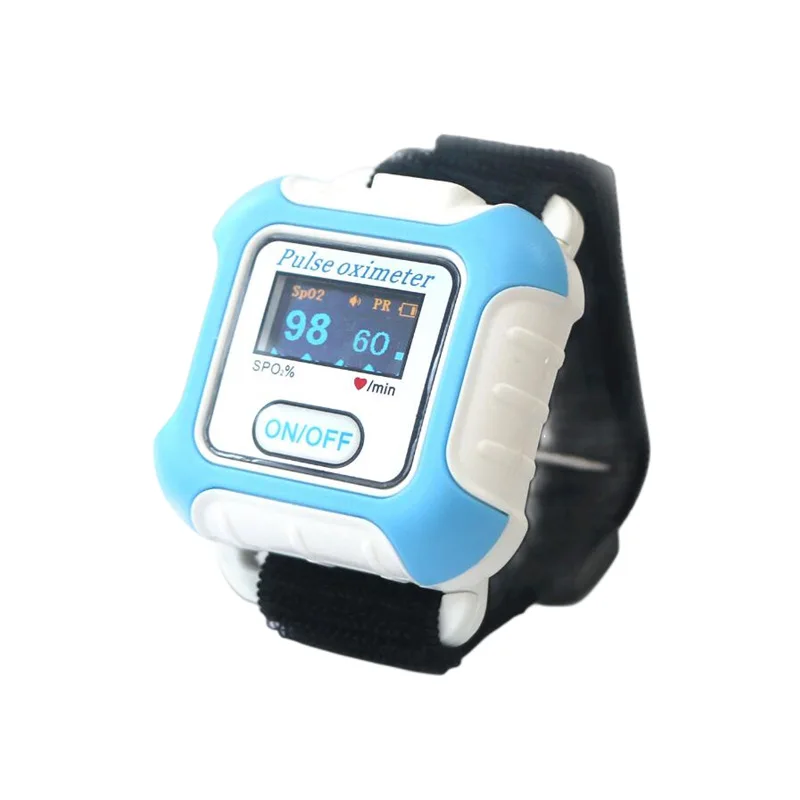 Wrist sleep screening device monitoring  oxygen heart rate sleep , children and the elderly monitoring