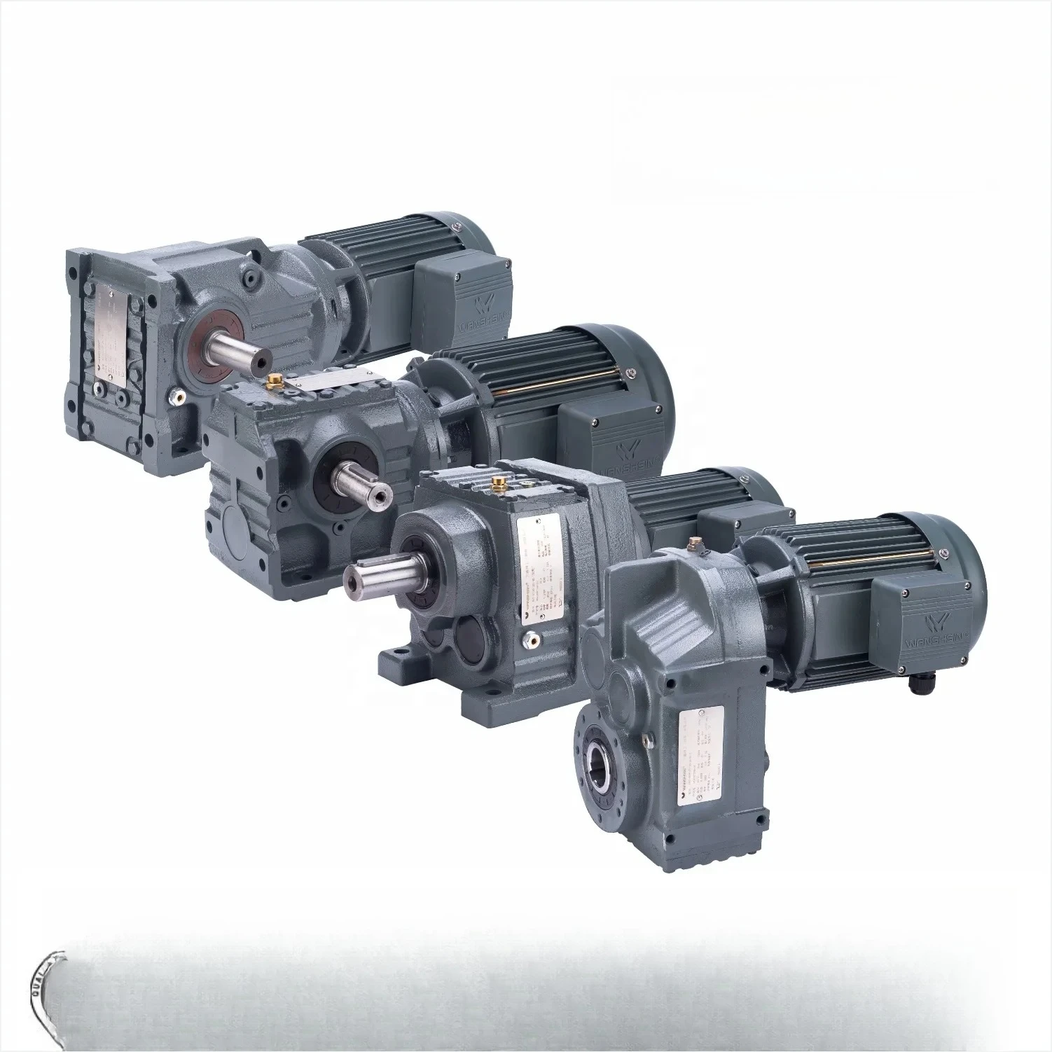 

3 Phase 380V 50HZ Parallel Shaft 120W 180W 250W 370W 550W 750W 1100W 1500W 2200W 3000W 5500W 7500W Wanshsin Helical Gear Motor