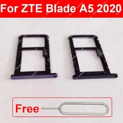 Sim Card Tray Holder For ZTE Blade A5 2020 SIM Card Reader Holder Replacement