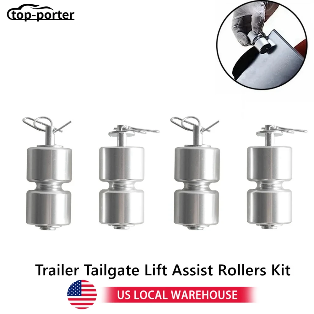 

Комплект вспомогательных роликов подъема задней двери прицепа, алюминиевые ролики, штифты, шайбы, сменные кольца GL1 GMNR925