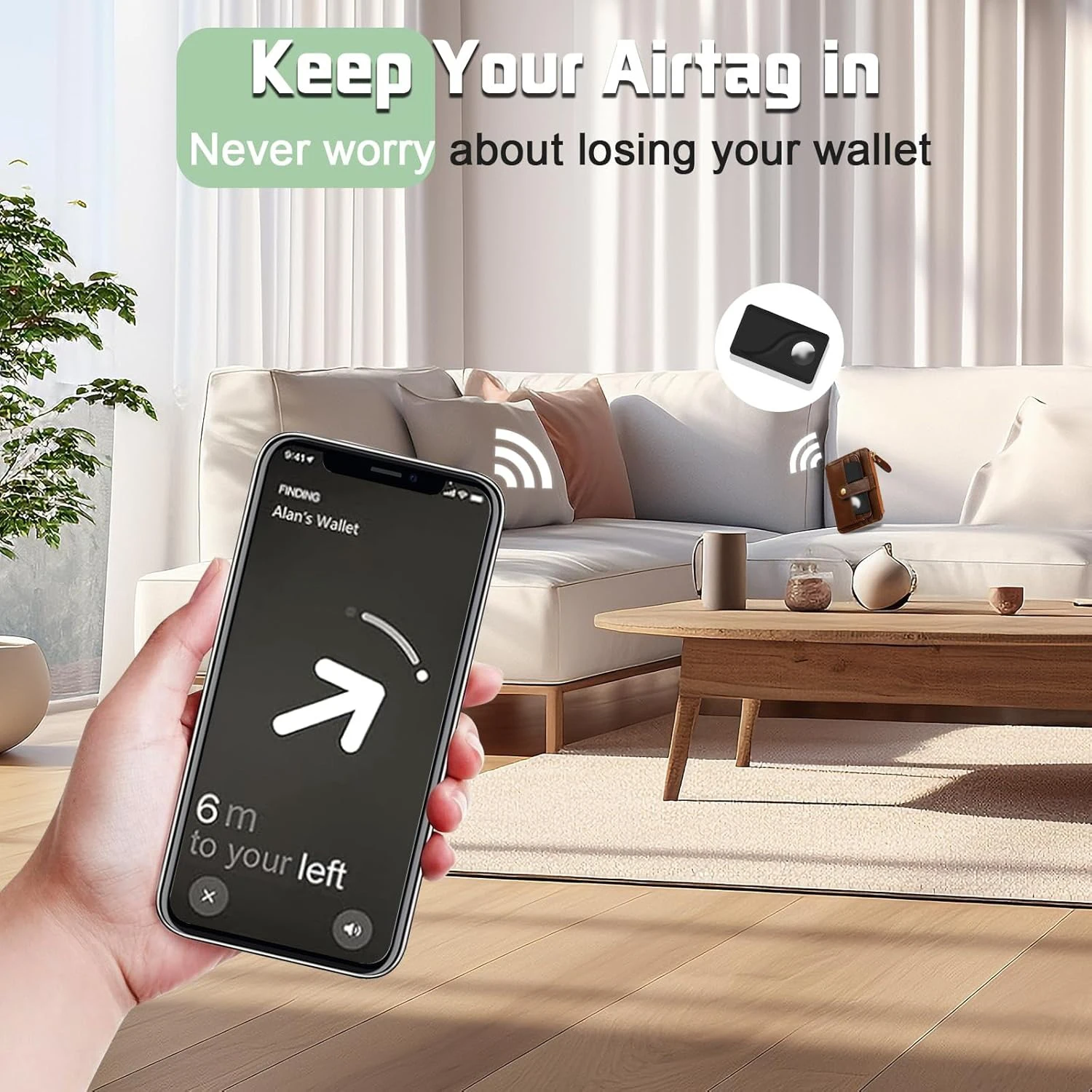 애플 에어태그 실리콘 보호 케이스 위치 추적기 분실 방지 장치 신용카드 홀더 에어태그 지갑 클립 포켓용