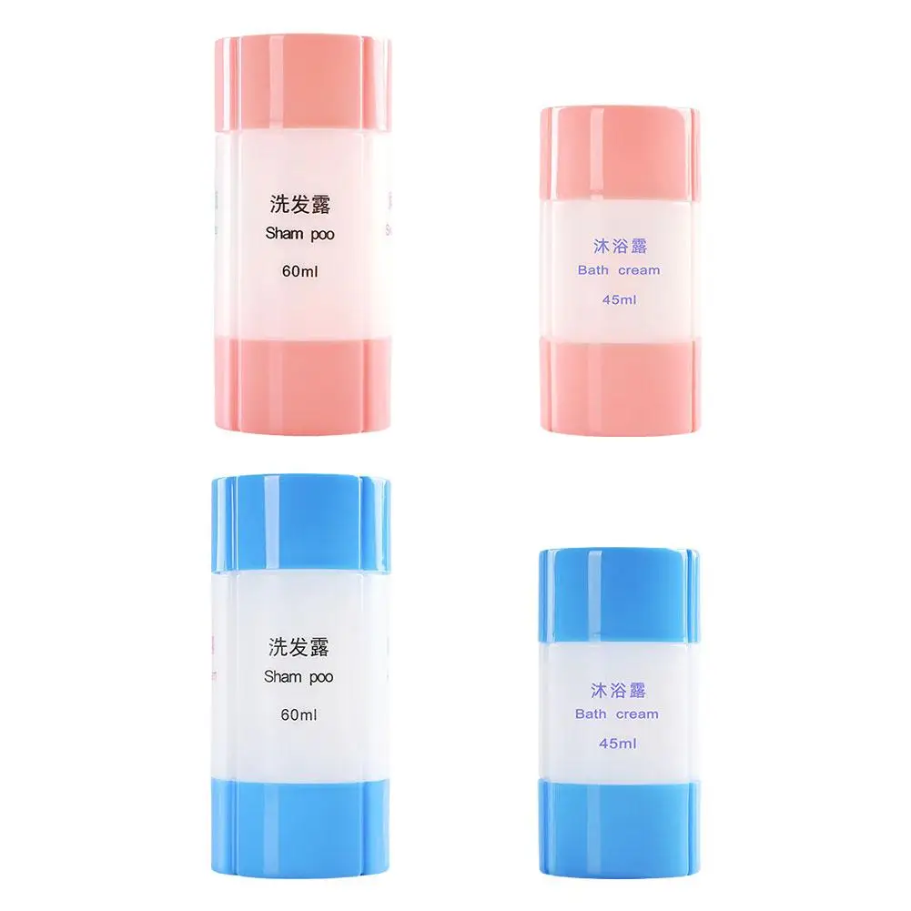 240/135ml Travel Spray Bottle Set Organized Leak Proof Travel Tube Sets Dispensing Containers For Shampoo Lotion Soap