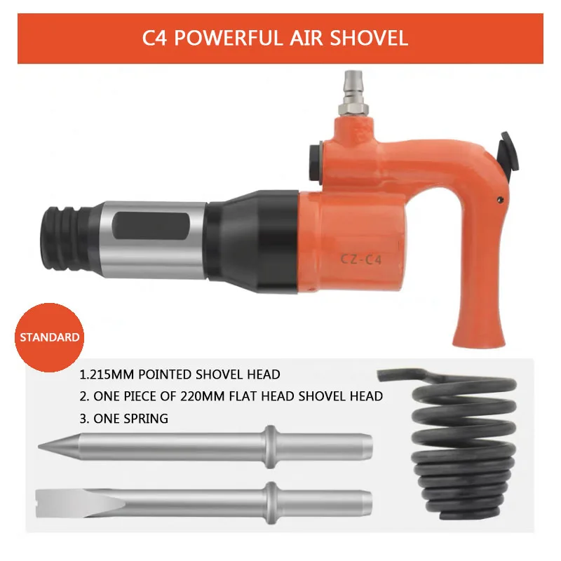 

Industrial powerful air shovel hand-held small rust remover pneumatic tool air hammer air shovel CZ-C4