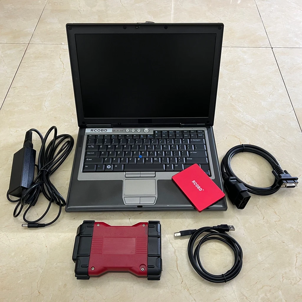 

Vcm2 Full Chip PRO DIAGNOSTIC SCANNER IDS V128 Software SSD in D630 Laptop (4g ) USED for Dell READY TO WORK