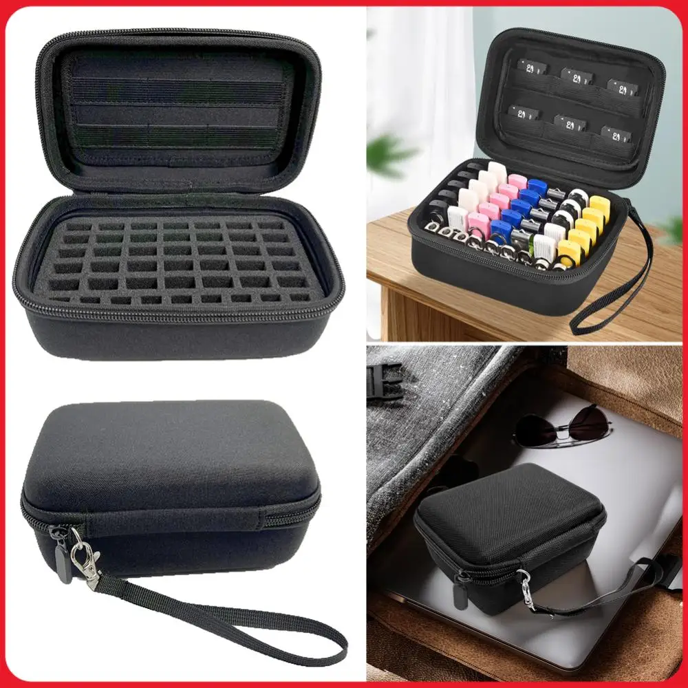 

USB Flash Drive Case SD Card Thumb Drive Holder Organizer Portable USB Carrying Bag Electronic Accessories Organizer