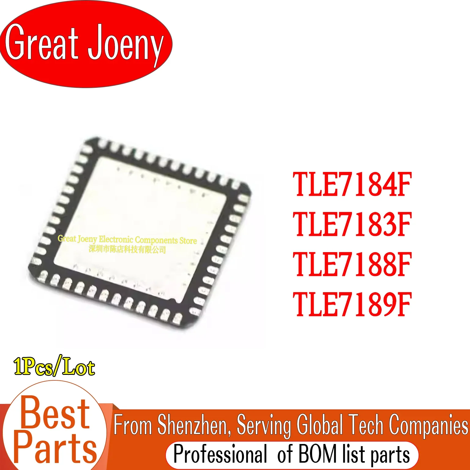 

TLE7183F TLE7184F TLE7186F TLE7188F TLE7189F TLE7183 TLE7184 TLE7186 TLE7188 TLE7189 IC Chipset Bulk Best Price