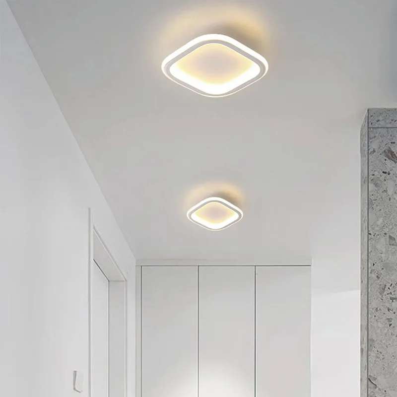 Nordic Corridor Hallway Light Entrance Lighting Simple Modern Creative Walk In Closet Light Balcony Small Ceiling Lamp