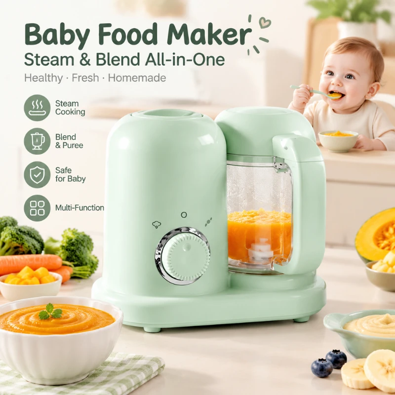 Steaming and Cooking Integrated Full Automatic Cooking Food Processing Machine Kitchen Appliance Cuisine Cooking Grinding Tools