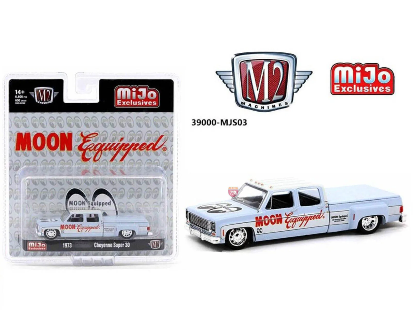 

M2 machines 1/64 1973 Cheyenne Super 30 Die-cast alloy car model collection display child gift