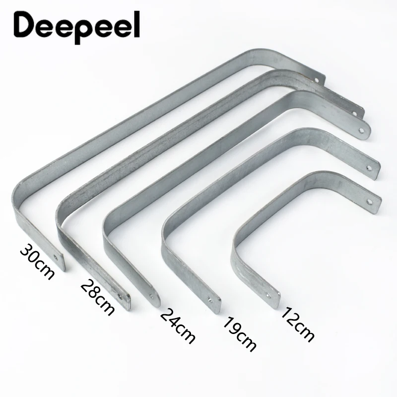 1/2Pairs Deepeel 12-30cm Doctor Mouth Bag Metal Frame Screws Clasp Clip Women DIY Handmade Leather Crafts Hardware Accessories