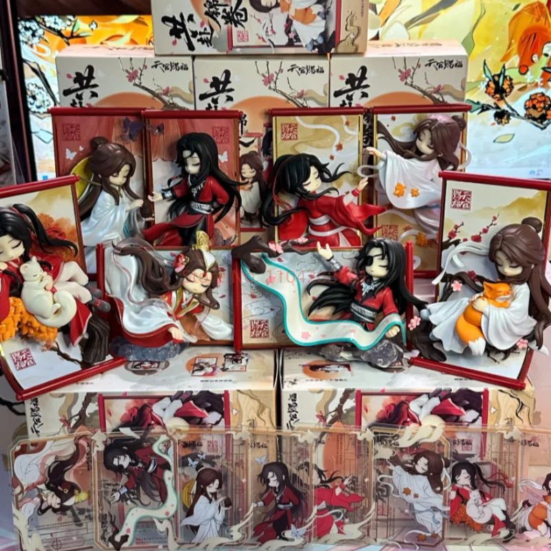 

Tian Guan Ci Fu Scroll Series Blind Box Tgcf Hua Cheng Xie Lian Cute Anime Peripheral Mystery Box Decora Anime Mdoel Toys Gift