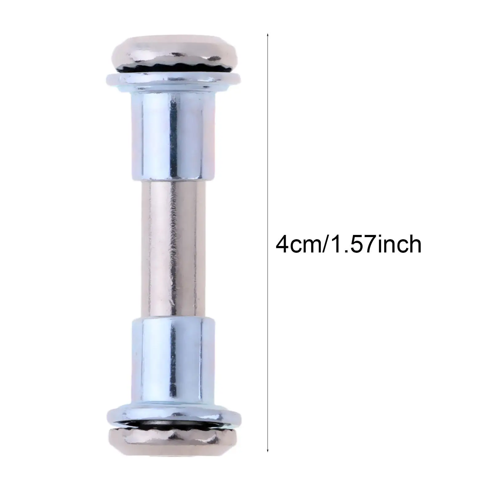 Skate Wheel Bearing Spacers and Screws 31mm Aluminum Inline Skate Axle Bolts Easy Install Replacement Parts