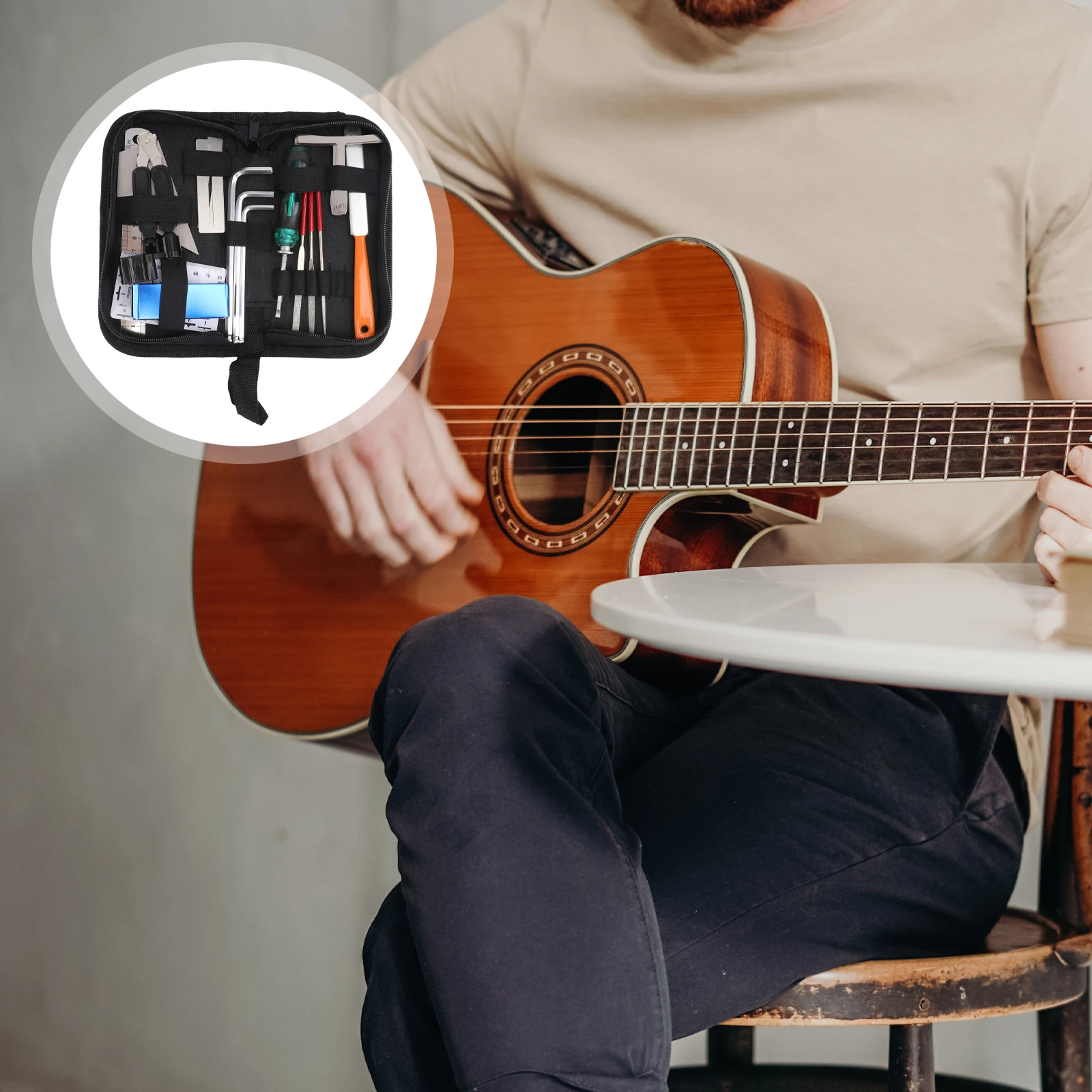 

Guitar Maintenance Tools Practical Repair Kit for Cleaning Accessories Repairing