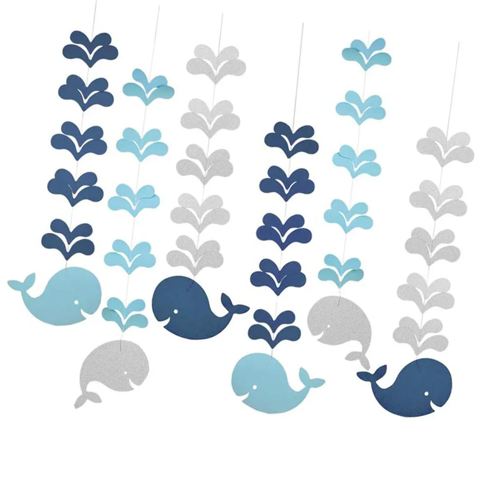 

6Pcs Long-Lasting Glitter Paper Hanging Pendants for Classroom Kindergarten Ceiling Decor Bright Color Classroom Hanging Decor