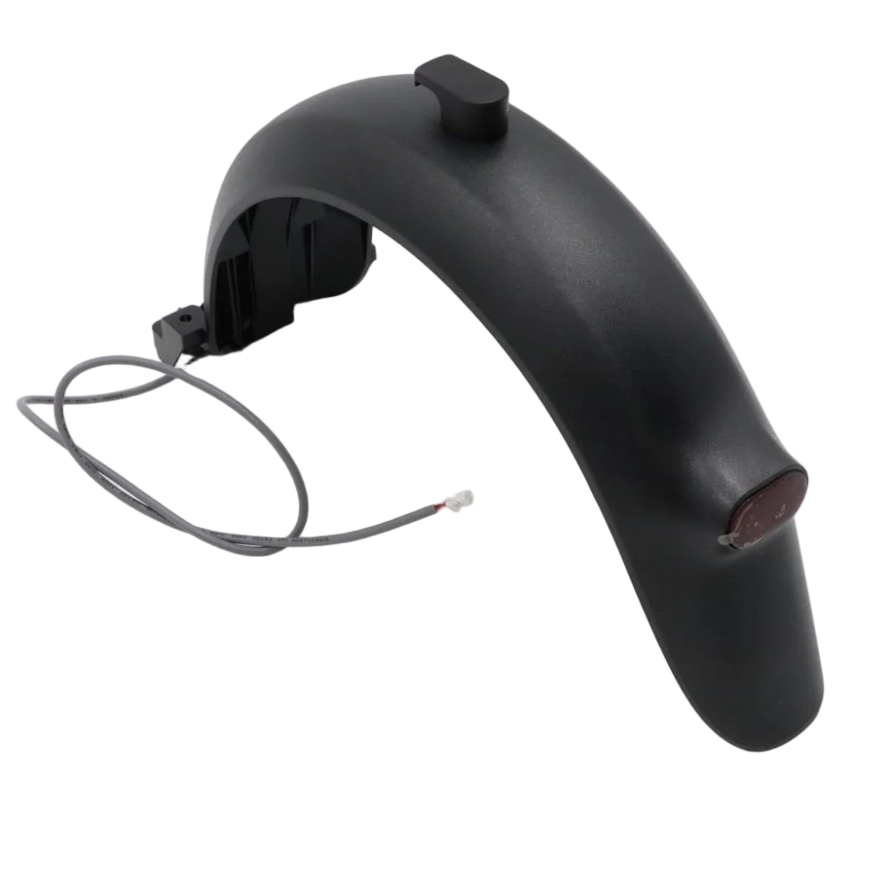 Garde-boue arrière d'origine avec feu arrière pour Ninebot by Segway F20/F25/F30/F40/F40E/D18E/D28E/D38E, garde-boue anti-éclaboussures pour pneus