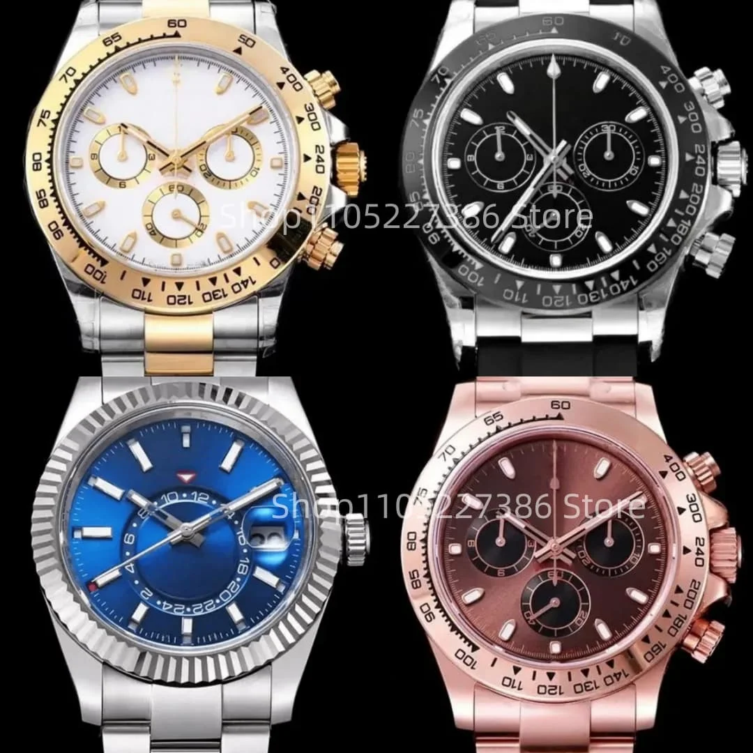 Новые мужские и женские автоматические часы из нержавеющей стали 904L диаметром 40 мм, вдохновленные