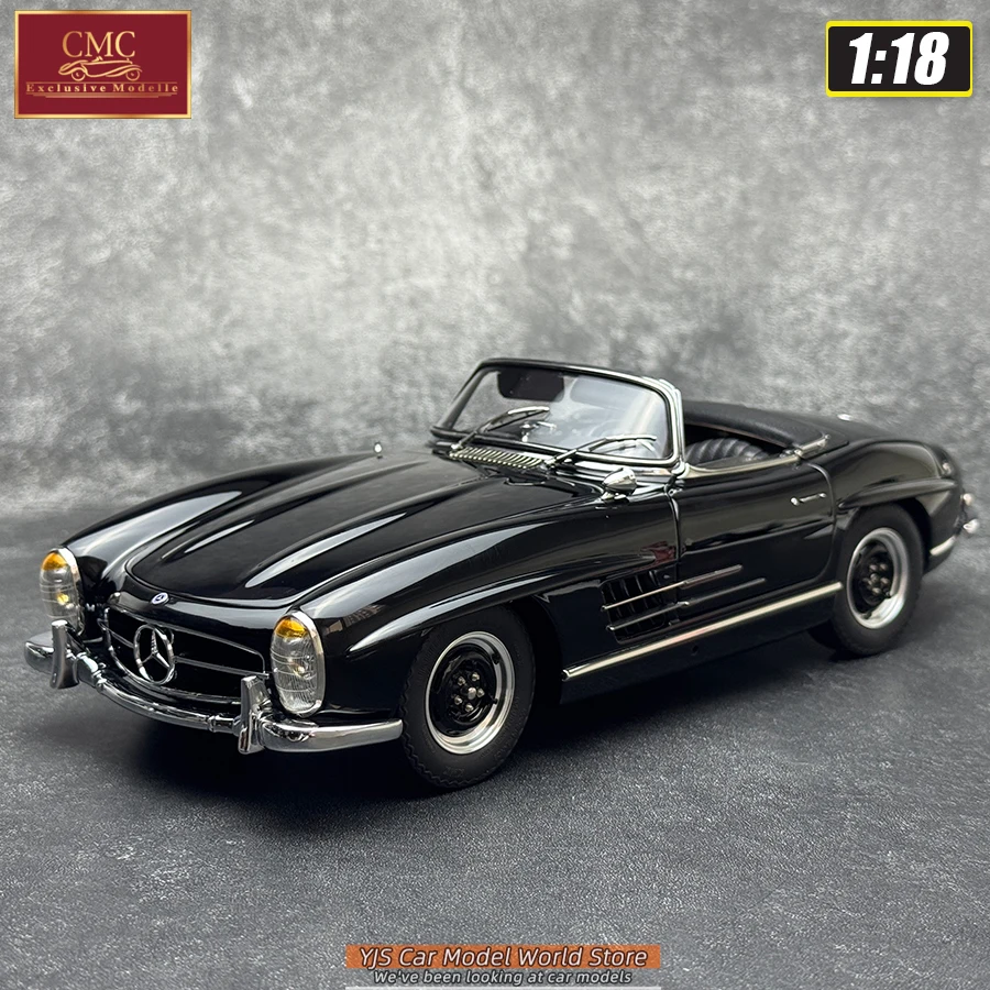 ЭКСКЛЮЗИВНАЯ МОДЕЛЬ CMC 1/18 MB 300 SL W198 кабриолет. Модель классического автомобиля. Коллекция. Металлический материал.