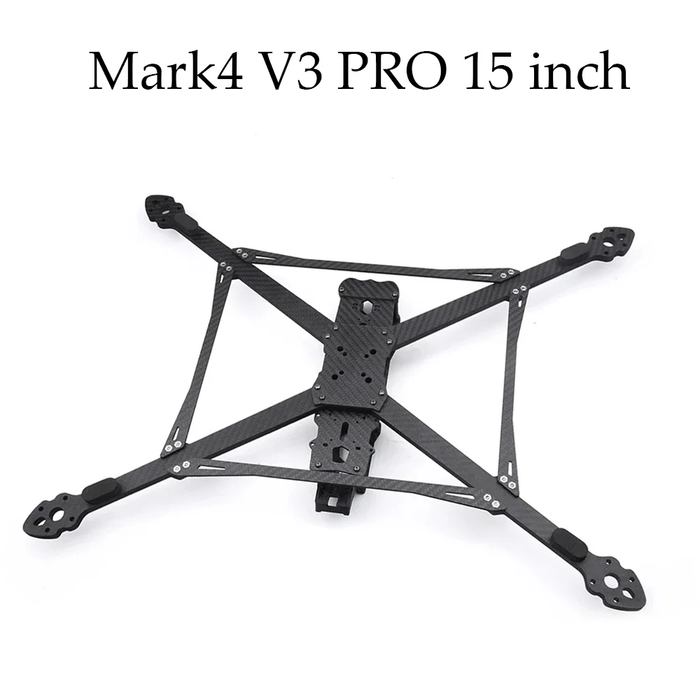 MARK4 V3 Pro 15inch 692mm T8 Carbon Fiber FPV Drone Frame Kit With 8mm Arm For Freestyle Quadcopter 4312 4320 Motor