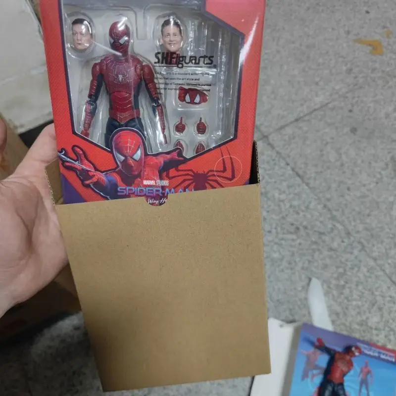 hot sale S.H.Figuarts Tobey Maguire Spider-Man Amine Action Figure Articulated Joints Extra Heads No Way Home Collectible Toys - view 4