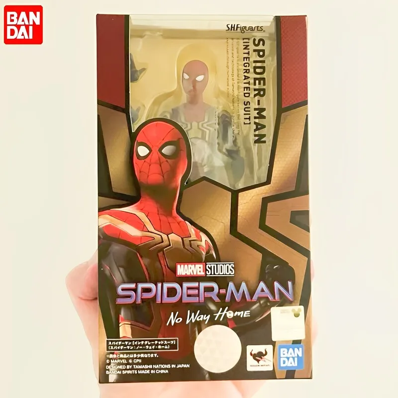 Original Bandai Shfiguarts Spider Man : No Way Home All Three Generations  Marvel Action Figure Collectible Model Toys Spiderman