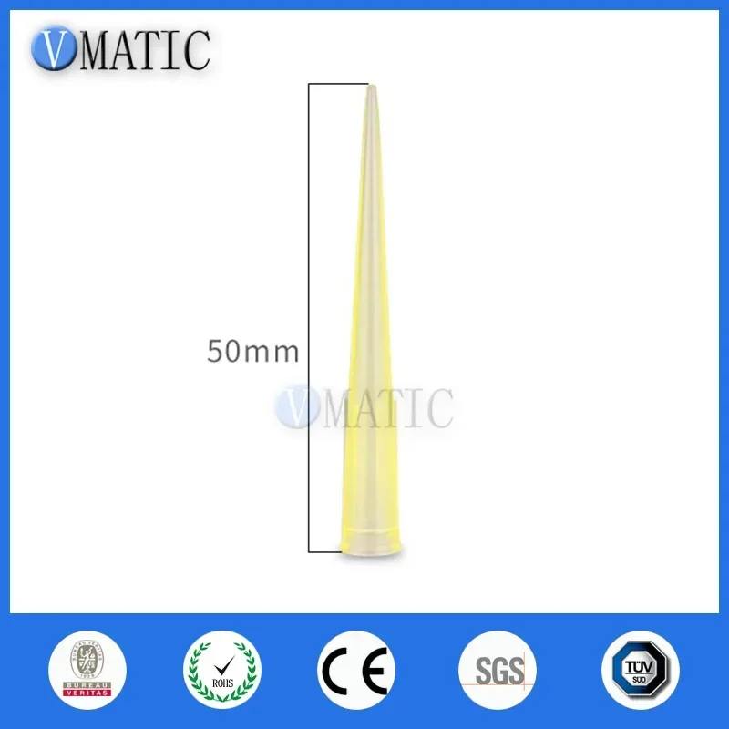 شحن مجاني 1000 قطعة 200ul 0.2 مللي إبرة بلاستيكية معرف 6 مللي متر طول 50 مللي متر نصائح TT السائلة