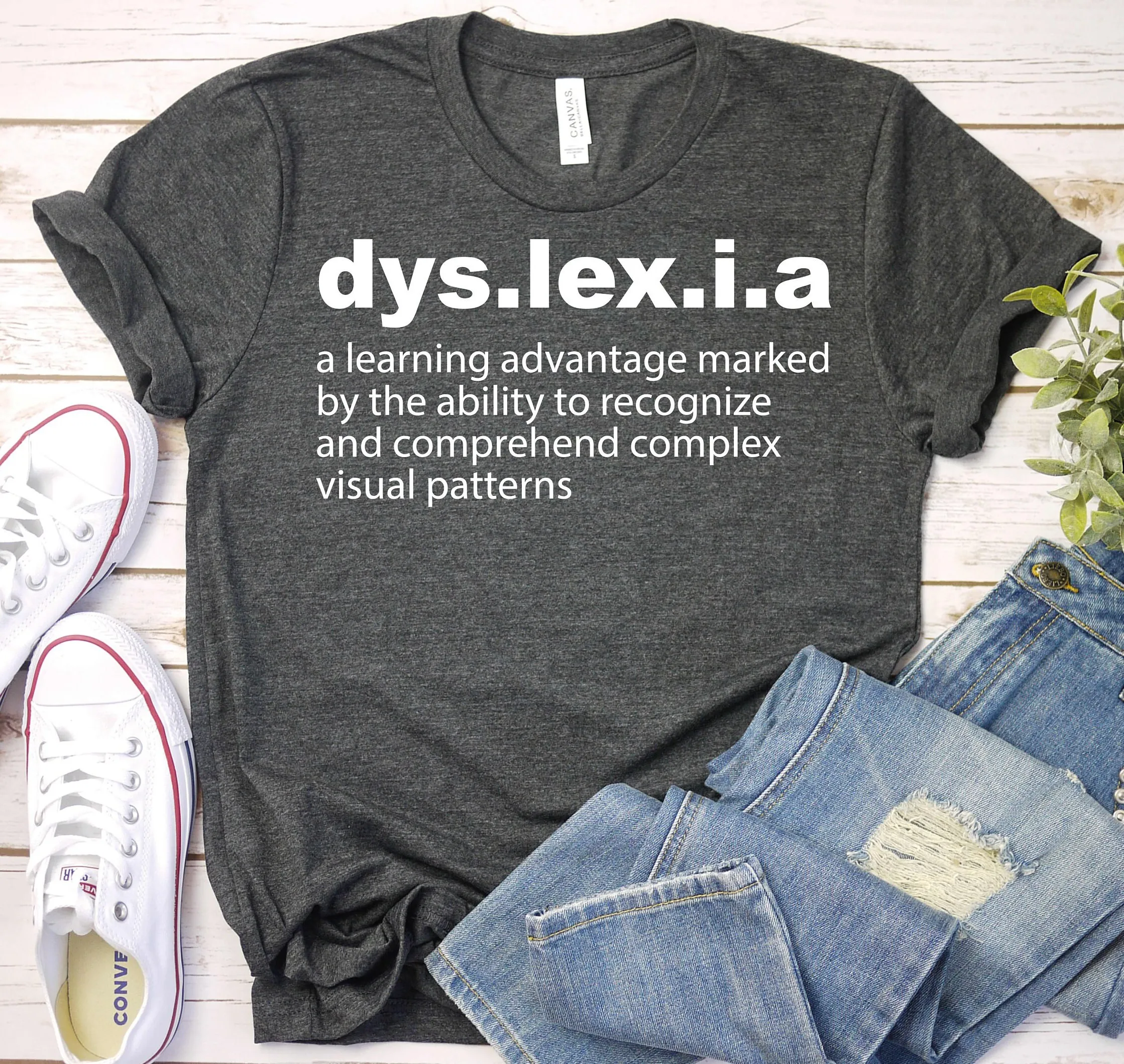 Dyslexia Definition T Shirt Therapist Dyslexic Reading Back To School Teacher Awareness