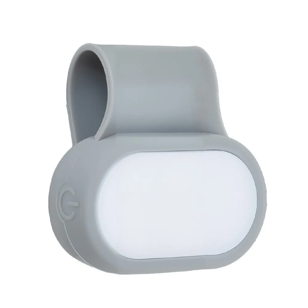 

Portable Running Light Silicone Magnet Adsorption Chest Lamp Red Light Warning Backpack Light for Running Cycling Hiking Camping