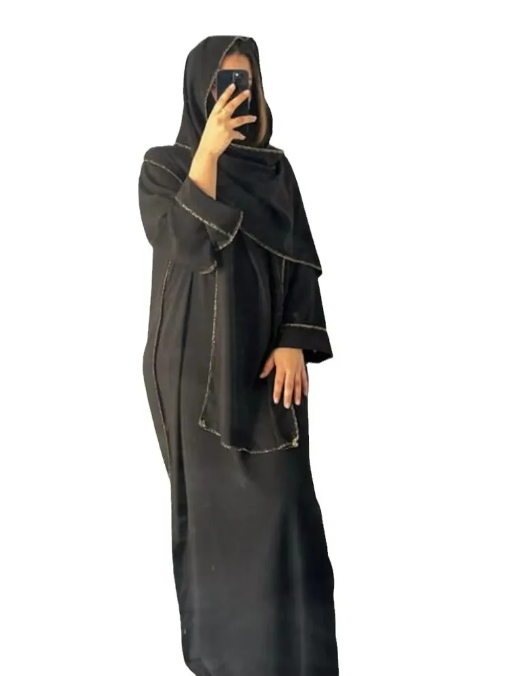 فساتين ماكسي للنساء عباية رمضان إسلامية حجاب عربي سعودي رداء طويل المغرب دبي قفطان إسلام فيستدوس 2026 جلابية عبايات #5