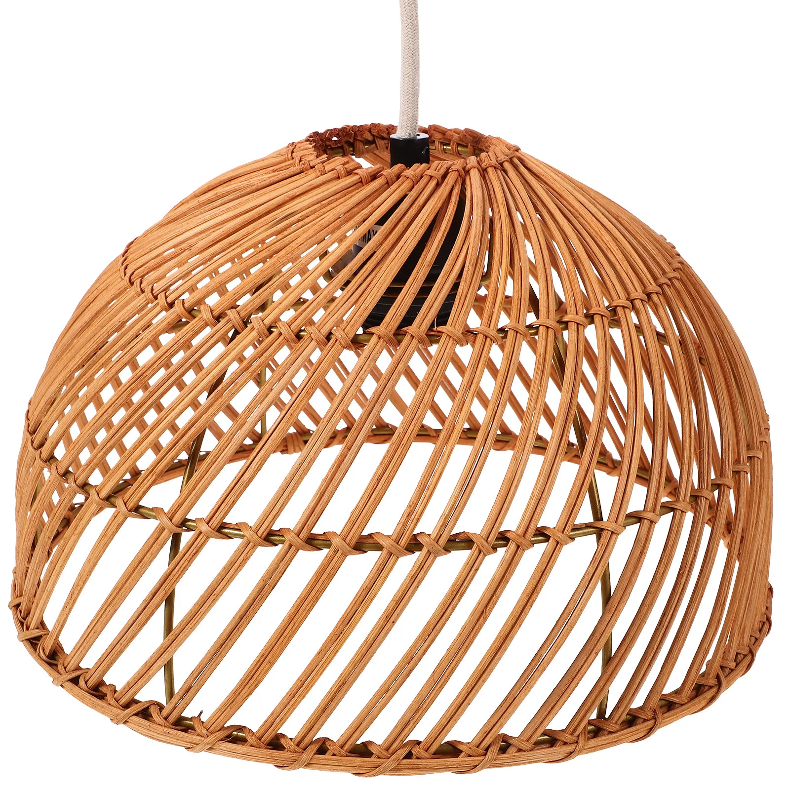 

Современный подвесной светильник из ротанга с цоколем E26 для кухни, гостиной, столовой, кафе, ресторана, с натуральной текстурой