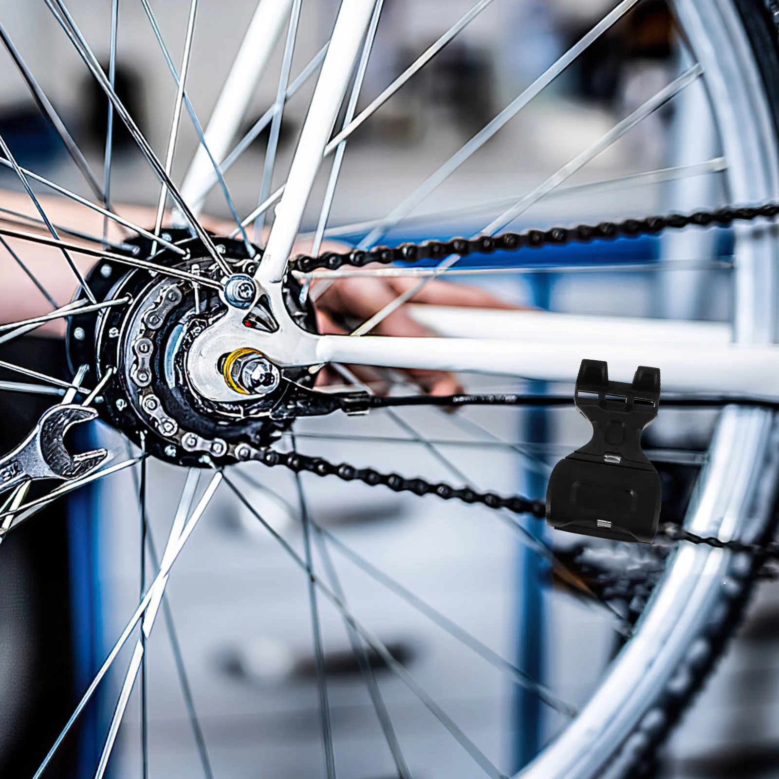 

Chain Guide Lightweight Durable Secure Riding Bicycle Chain Protector Road Bike Tensioner Stopper Road Cycling ​Chain Guide