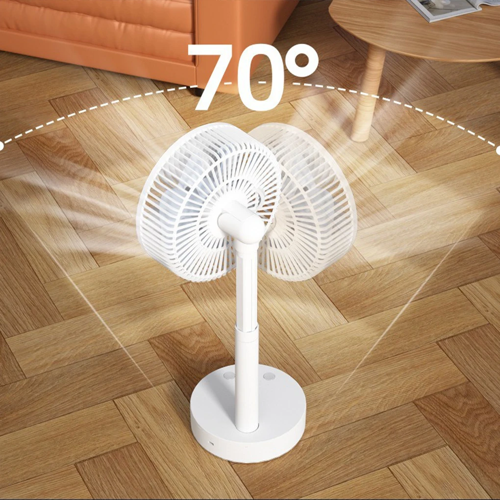 Compact Electric Fan Energy-Efficient And Low Noise Easy To Clean ABS Portable Fan Cooling Fan Quiet