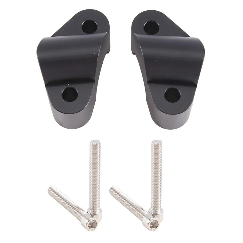 

Motorcycle Handlebar Riser Bar Mount Handle Clamp Mounting For DUCATI MULTISTRADA V4 Multistrada V4 Replacement (Black)