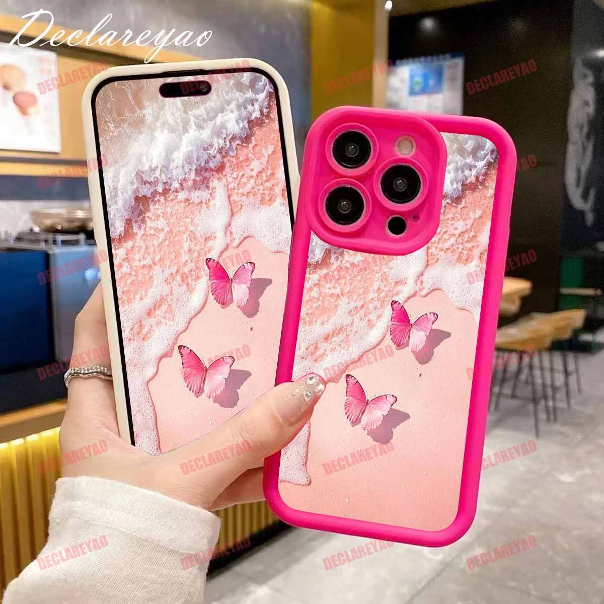 DECLAREYAO حافظة رفيعة وخفيفة الوزن غير لامعة من مادة البولي يوريثان الحراري لهاتف Redmi 9S Plus Sport 13 13R 12S 10C 9A 11 11A K50 12C 9 غير تغطي حافظة مضادة للصدمات