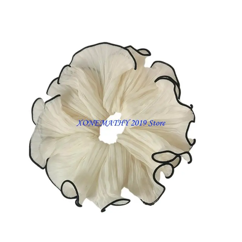 

F42F Hair Scrunchies Large Hair Bun Hair Scrunchy Female Big Bun Hairpieces