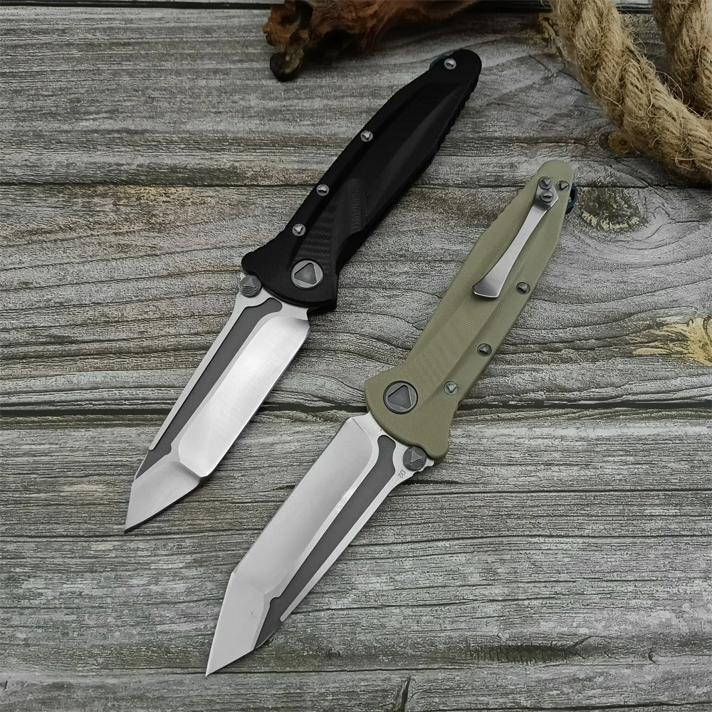 Hunting Tactical Knife Eafengrow EF55 Folding Knife D2 Blade G10 Handles Camping Survival Pocket Knives Utility EDC Multitool