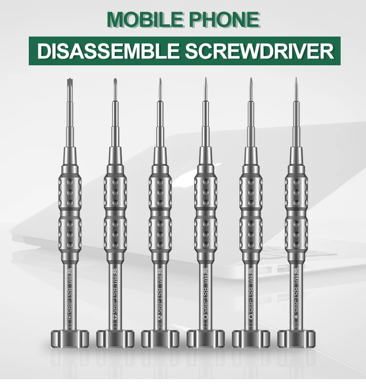 

BST-895 First-class Disassemble Bolt driver For iPhone Samsung Mobile Phone Repair Screwdriver Prevent Skidding