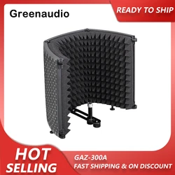 GAZ-300A Recording microphone reflexion filter Microphone portable vocal booth Studio Microphone sound Isolation shield